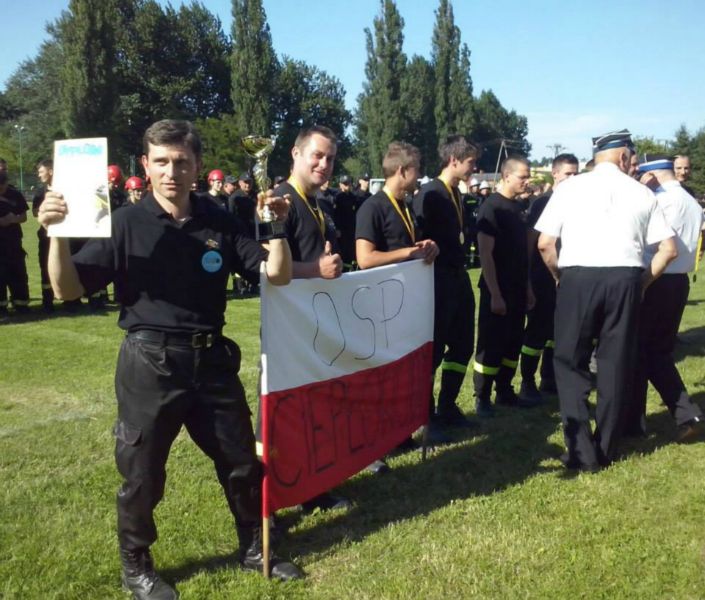 OSP Ciepłowody na zawodach w Złotoryi