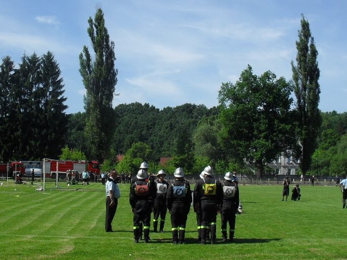 OSP Ciepłowody na zawodach w Złotoryi