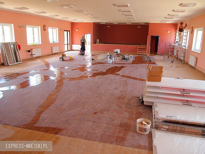 Remont świetlicy. Otwarcie w lipcu