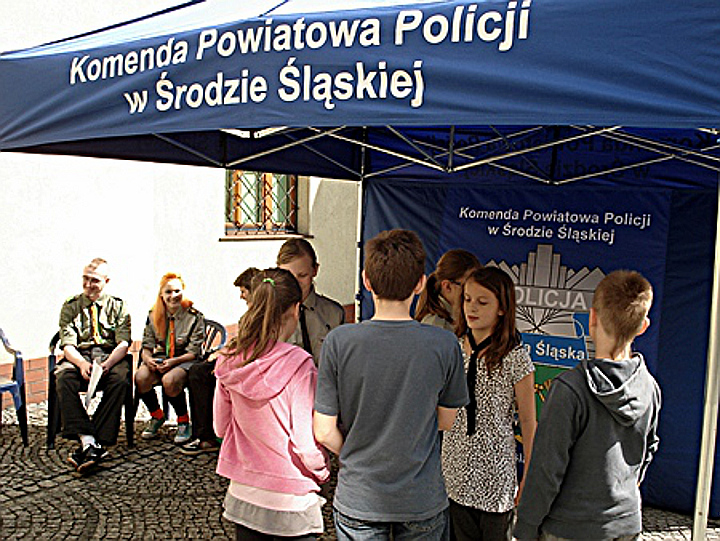 Akcja przeciw narkotykom i przemocy w Środzie Ślaskiej