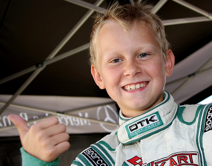 Zawody na poznańskim kartodromie