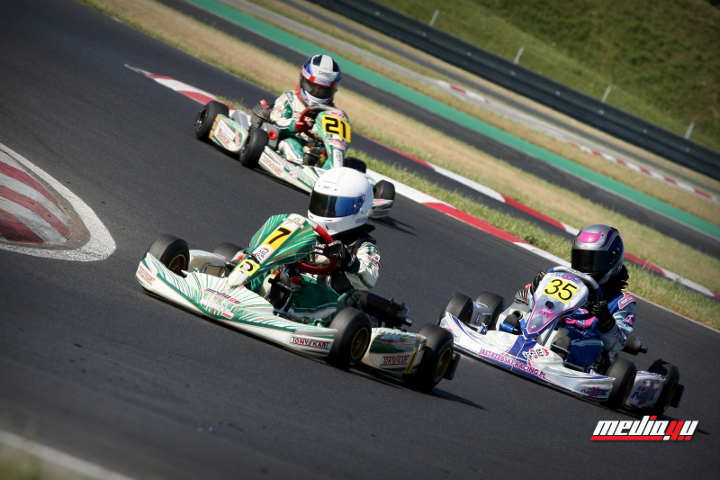 Zawody na poznańskim kartodromie