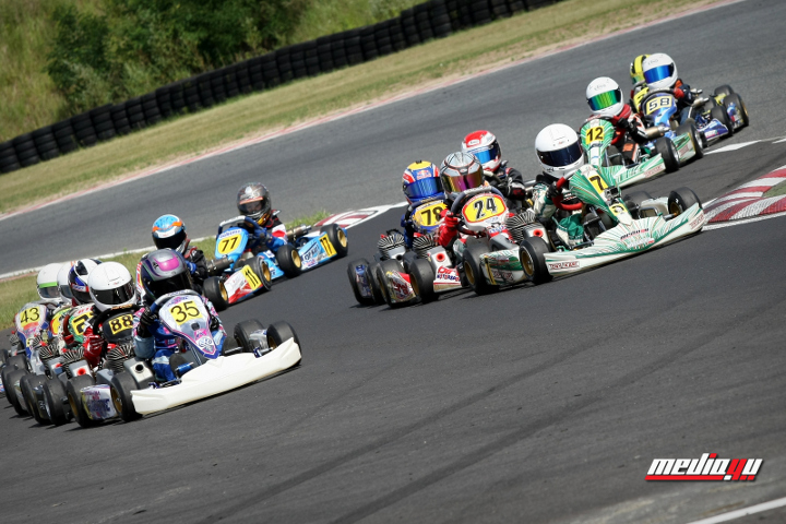 Zawody na poznańskim kartodromie