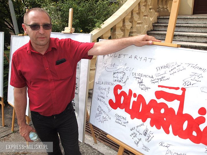 Organizator imprezy Mirosław Chołda