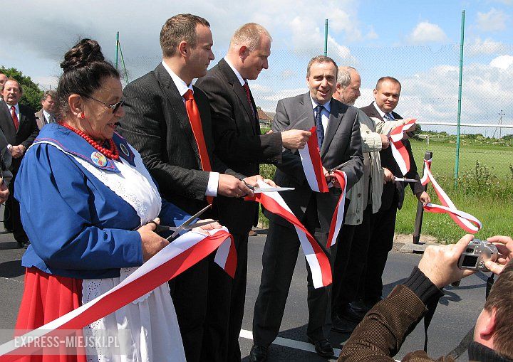 Otwarcie drogi pod Ciechowem