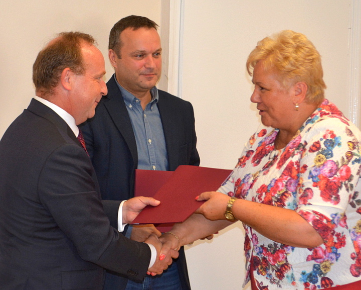 Spotkanie w starostwie