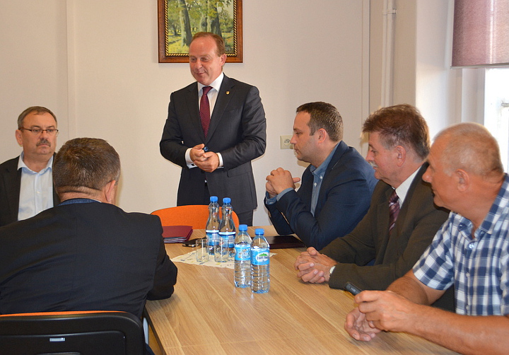 Spotkanie w starostwie