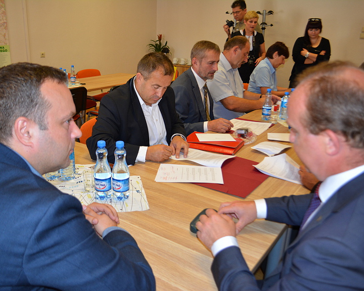 Spotkanie w starostwie