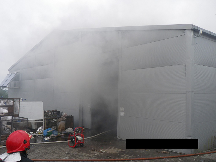 Pożar gaszono przez ponad 3 godziny