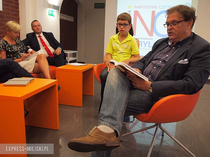 Czytanie ulubionych fragmentów dzieł Henryka Sienkiewicza