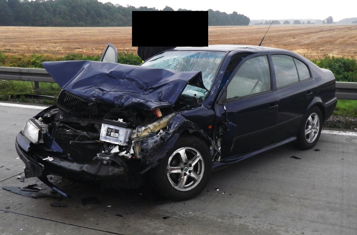 Wypadek na autostradzie. Na miejscu zginął kierowca