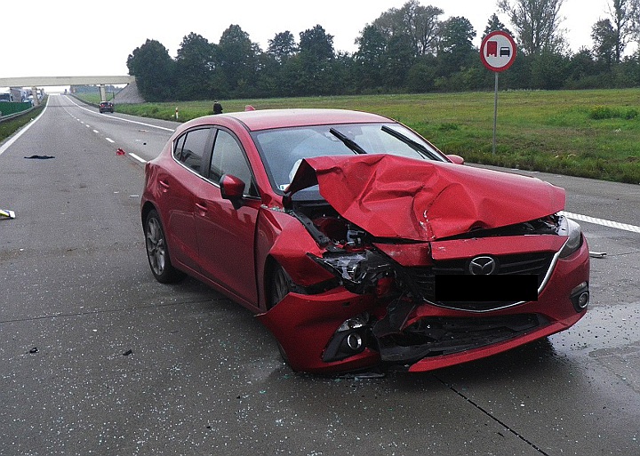 Wypadek na autostradzie. Na miejscu zginął kierowca