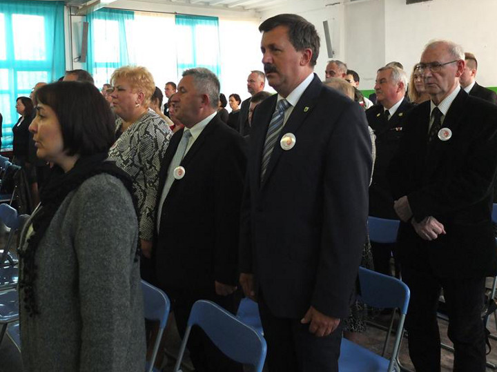 Uroczystości w gimnazjum