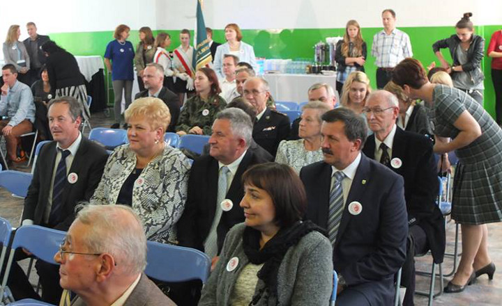 Uroczystości w gimnazjum