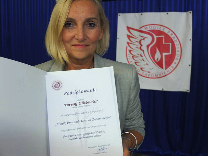 Uroczystości w gimnazjum