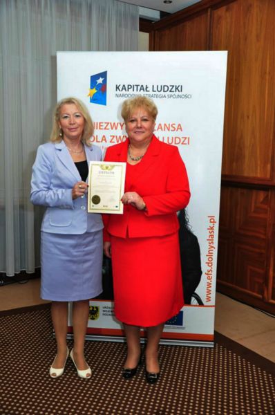 Wręczenie wyróżnień