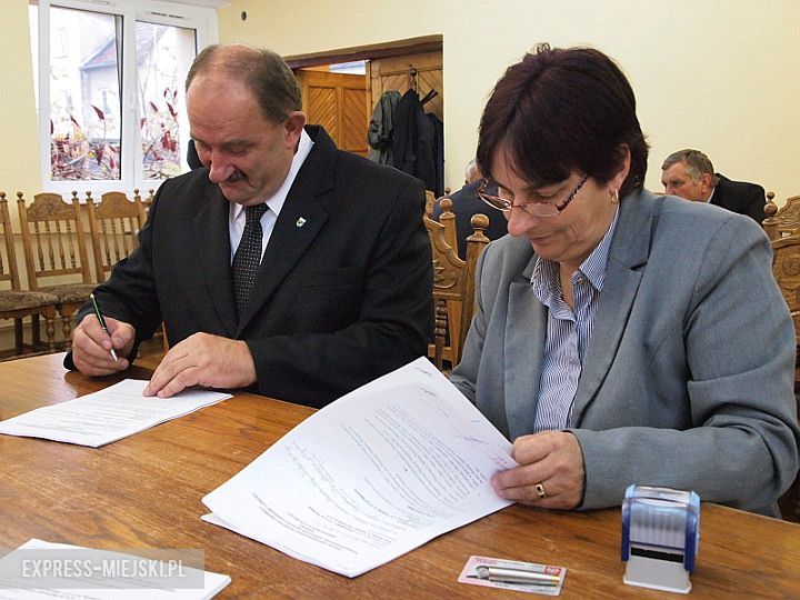 Podpisanie umów w Malczycach