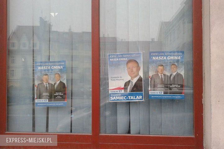 Kampania wyborcza w centrum miasta