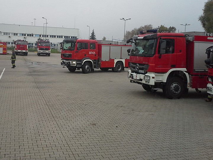 Ćwiczenia na wrocławskim lotnisku