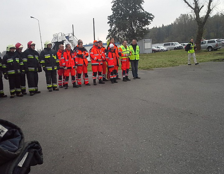 Ćwiczenia na wrocławskim lotnisku