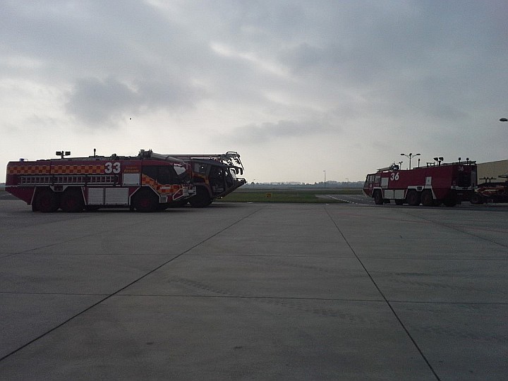 Ćwiczenia na wrocławskim lotnisku