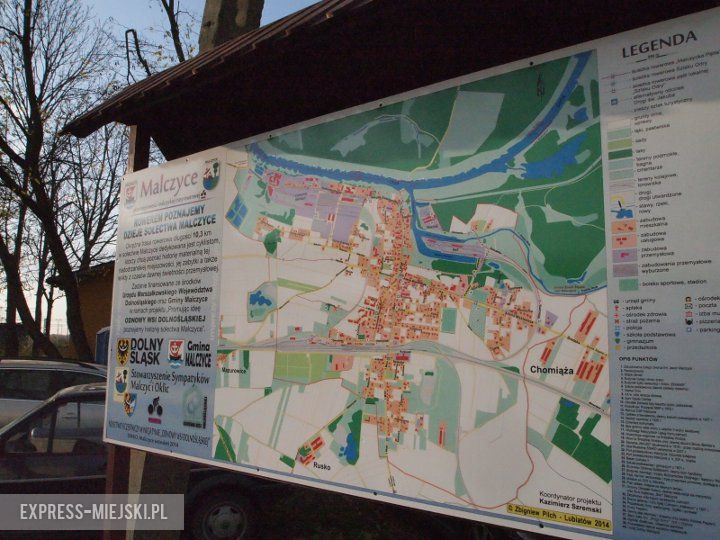 Trasa rowerowa w Malczycach