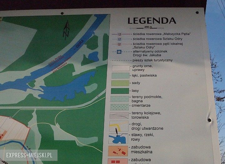 Trasa rowerowa w Malczycach