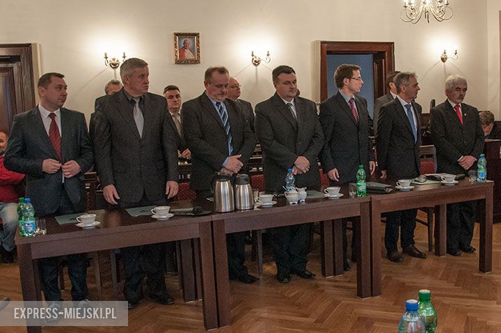 Pierwsza sesja rady miejskiej kadencji 2014-2018