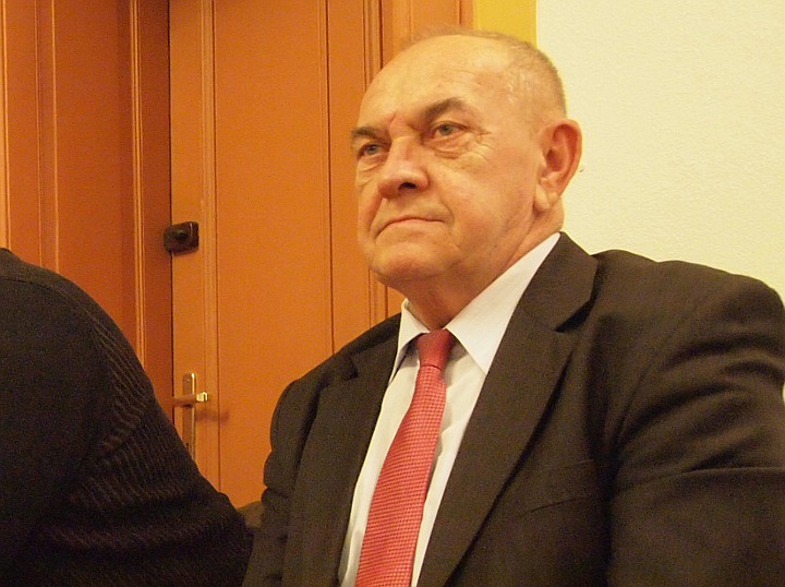 Stanisław Wicha na sesji w Środzie Śląskiej