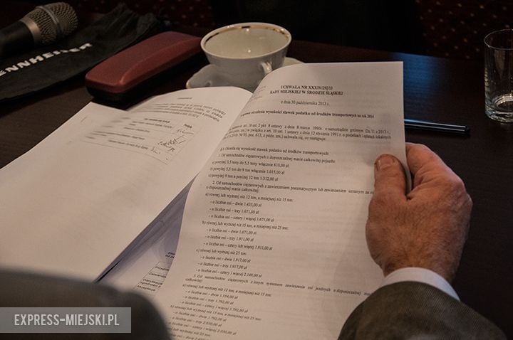Przyjęta przez radnych uchwała dotycząca środków transportu