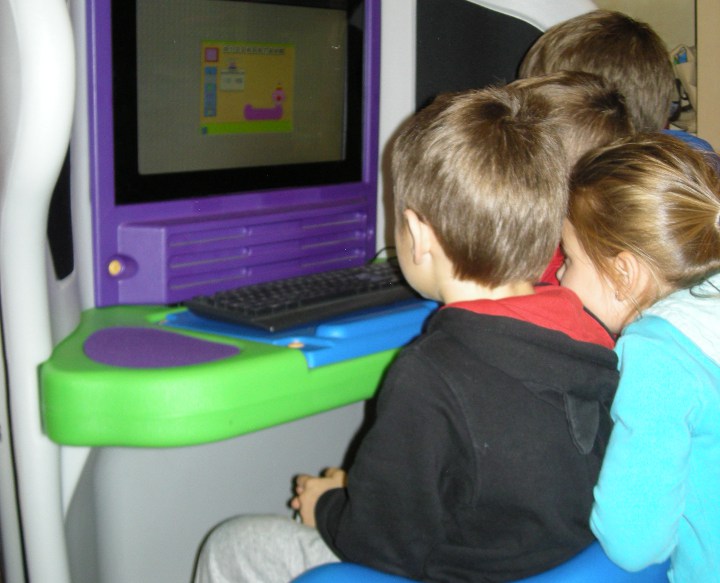 Komputer IBM w przedszkolu