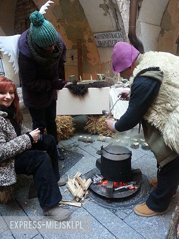 Jarmark w centrum miasta