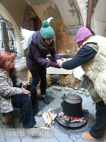 Jarmark w centrum miasta