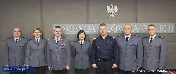 Uroczystość w komendach policji
