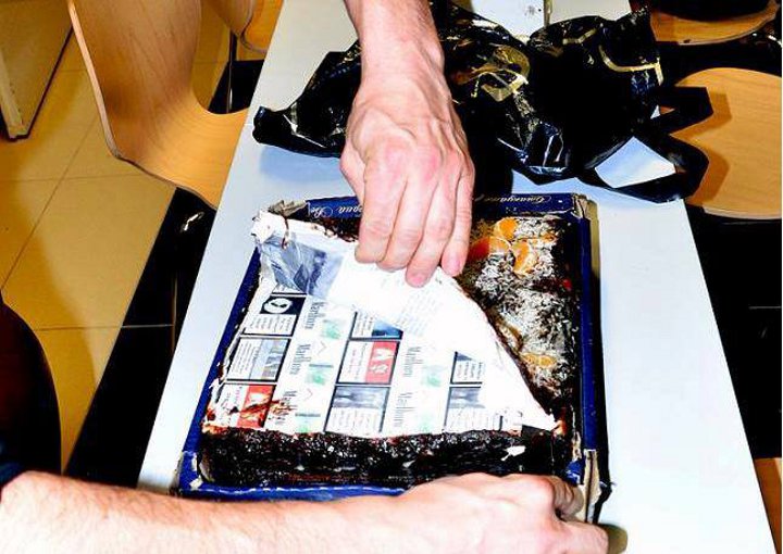 Przykłady papierosowego szmuglu