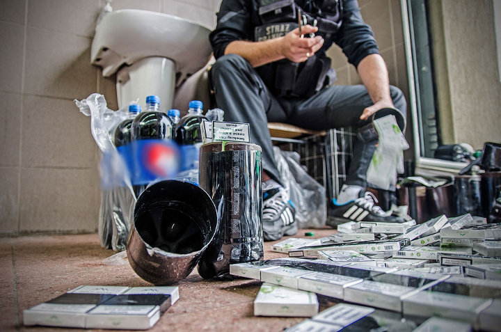 Przykłady papierosowego szmuglu