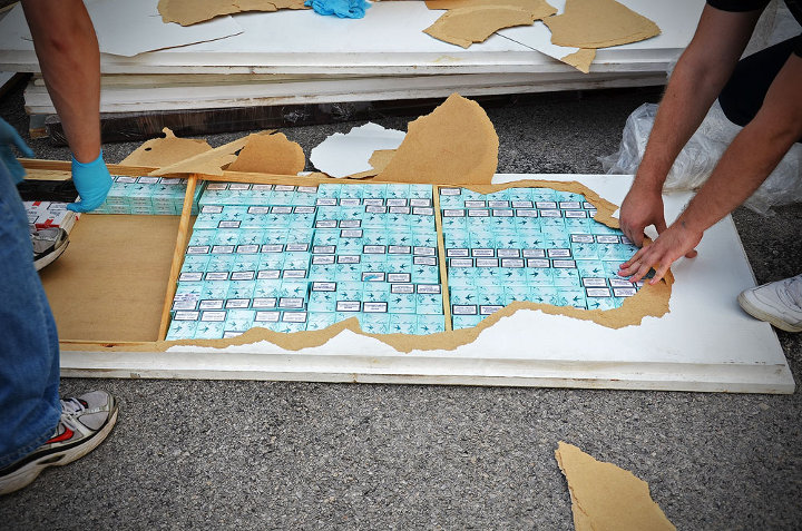 Przykłady papierosowego szmuglu