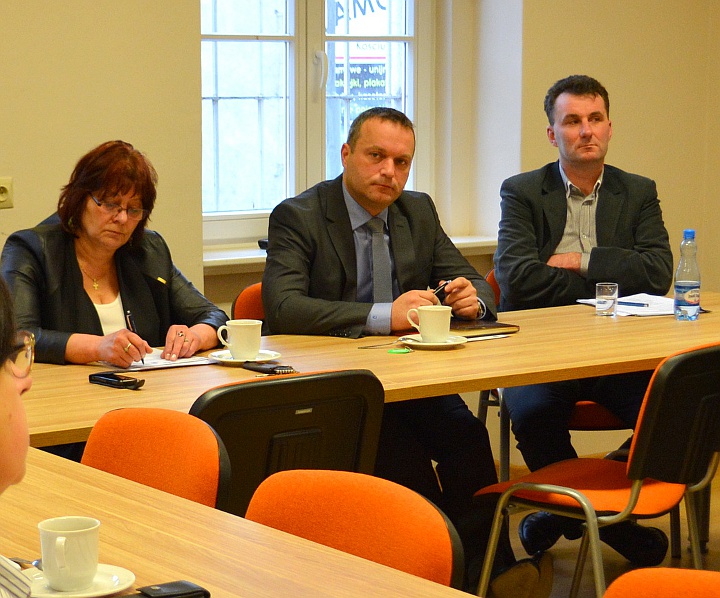 Spotkanie w starostwie