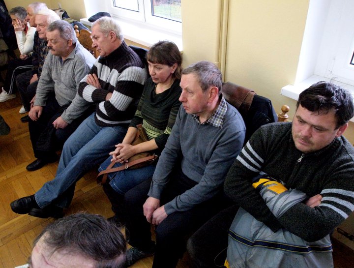 Mieszkańcy na sesji