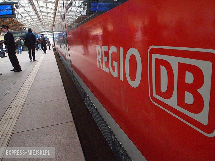 Pociąg relacji Wrocław - Drezno