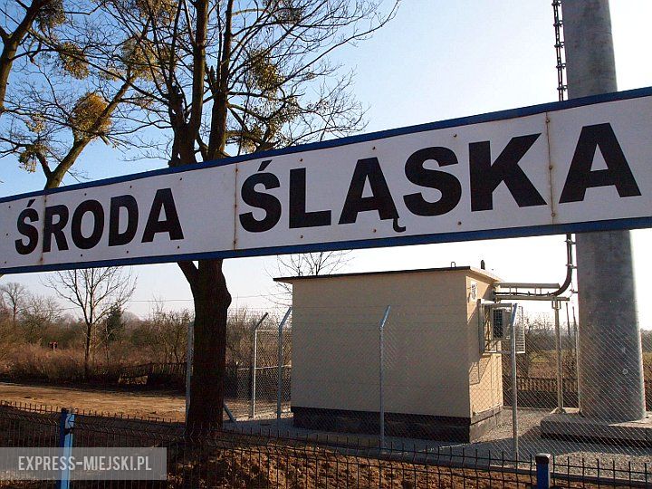 Maszt ERTMS w Środzie Śląskiej