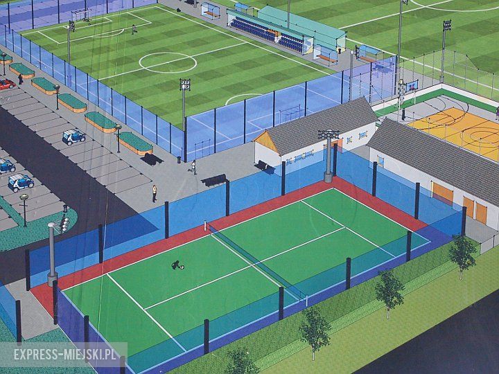 Budowa centrum sportu 