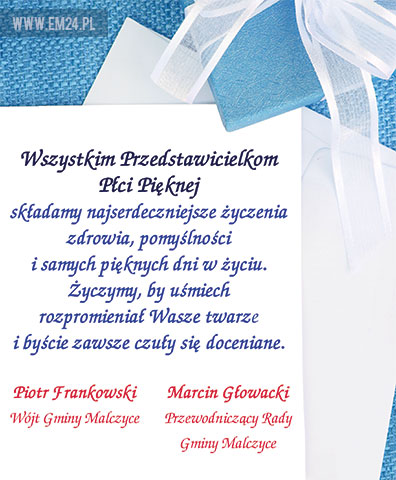 Życzenia w Dniu Kobiet