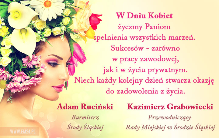 Życzenia w Dniu Kobiet