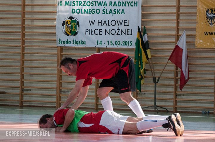 Turniej samorządowców Dolnego Śląska w halowej piłce nożnej