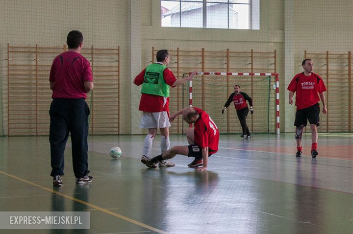 Turniej samorządowców Dolnego Śląska w halowej piłce nożnej