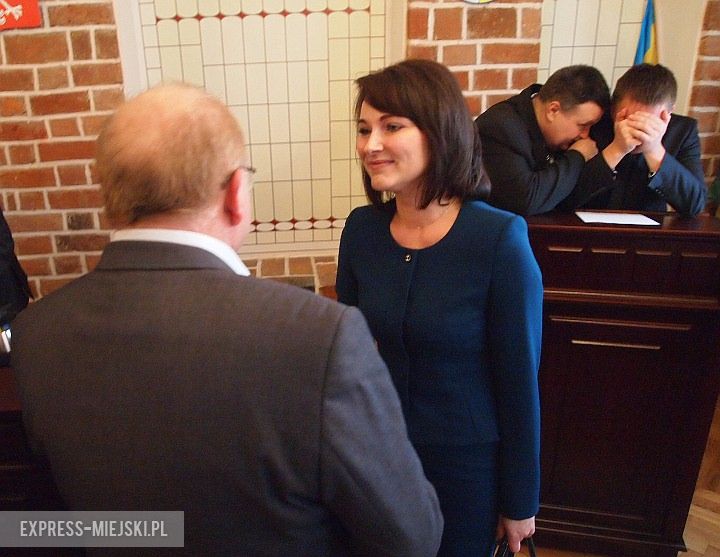 Elzbieta Czarnota na sesji