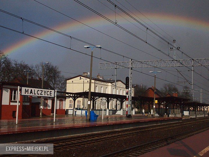 Tęcza na PKP