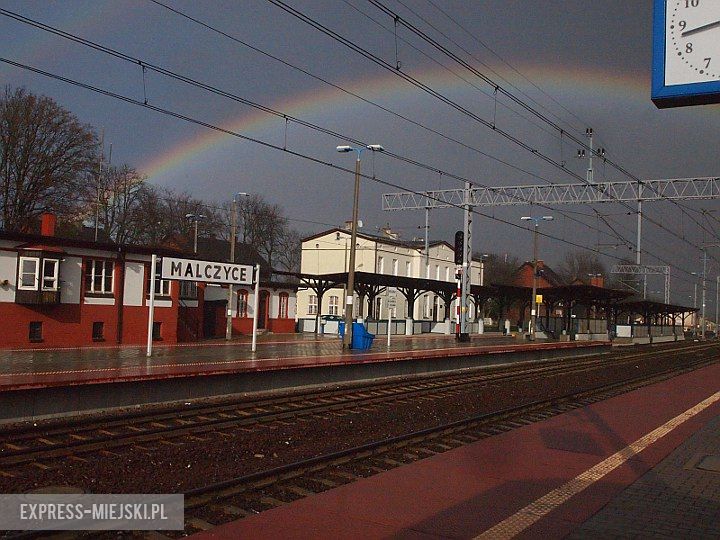 Tęcza na PKP