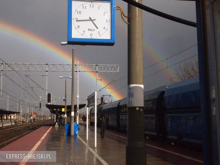 Tęcza na PKP
